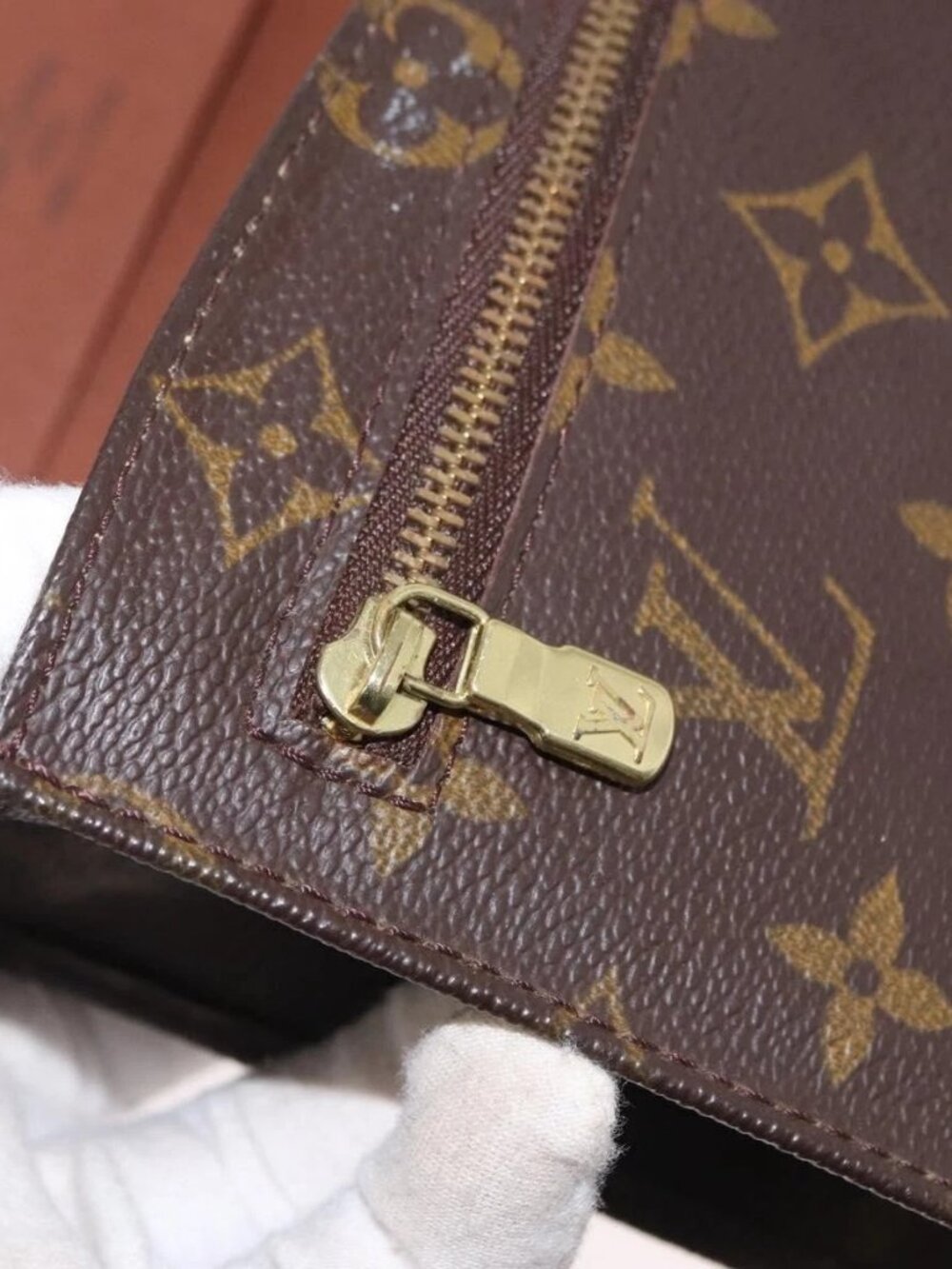 LOUIS VUITTON Monogram Pochette Rabat 23 Clutch Bag M51940 LV Auth ep13030 - Picture 9 of 16